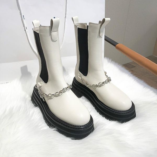 deat 2021 new spring and summer fashion casual british style thick-heeled metal chain short boots shoes women sh466, Black
deat 2021 new spring and summer fashion casual british style thick-heeled metal chain short boots shoes women sh466, Black