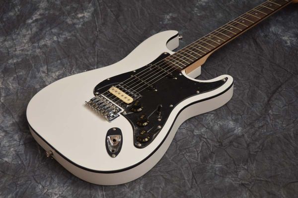 custom st electric guitar body alder pickup ssh with black guard building 1 ply black,color white
custom st electric guitar body alder pickup ssh with black guard building 1 ply black,color white