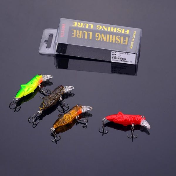 baits & lures 4g 5cm grasshopper insect fishing lure wobblers crankbait swimbait lifelike hard plastic bait hook tackle
baits & lures 4g 5cm grasshopper insect fishing lure wobblers crankbait swimbait lifelike hard plastic bait hook tackle