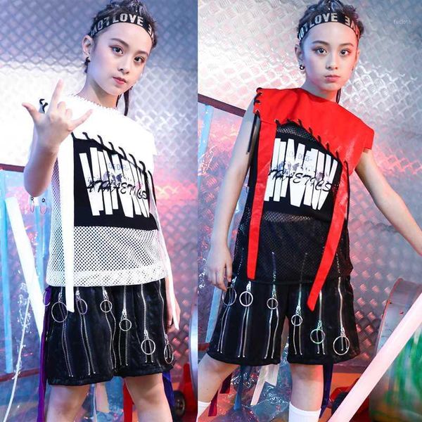 children street dance clothes for boys/girls hiphop performance costume 3pcs set shawl pants new fashion catwalk stage wear1, Black;red
children street dance clothes for boys/girls hiphop performance costume 3pcs set shawl pants new fashion catwalk stage wear1, Black;red