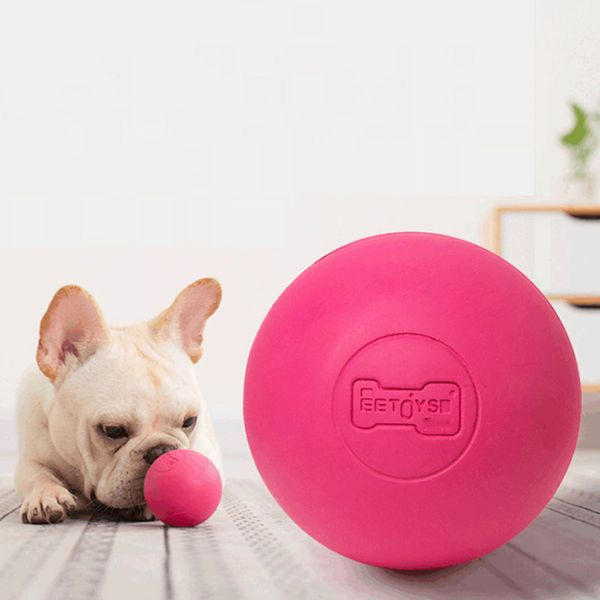 solid dog toy pet training durable high bounce rubber ultra ball molar chewing pink and yellow
solid dog toy pet training durable high bounce rubber ultra ball molar chewing pink and yellow