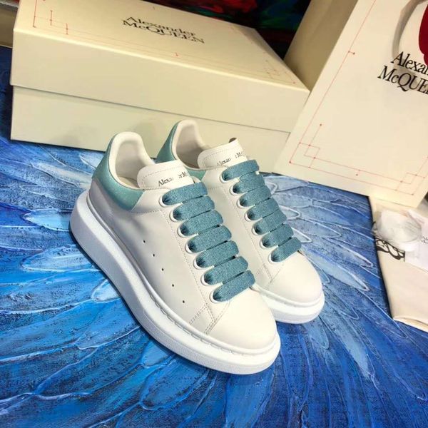 designer womens sneakers luxury white green stitching lace-up round head flat heel with box size 34-44, Black
designer womens sneakers luxury white green stitching lace-up round head flat heel with box size 34-44, Black