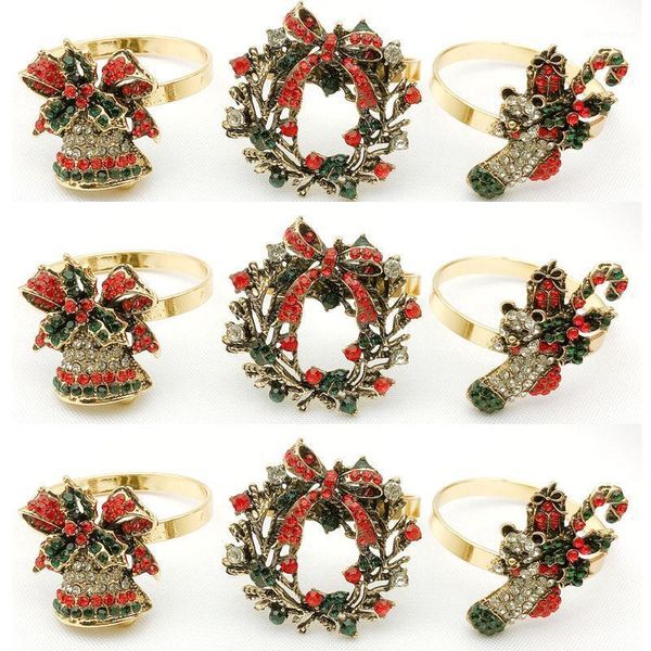 12 / pcs l christmas wreath boots bell inlaid diamond napkin buckle napkin ring mouth cloth ring manufacturer wh1
12 / pcs l christmas wreath boots bell inlaid diamond napkin buckle napkin ring mouth cloth ring manufacturer wh1
