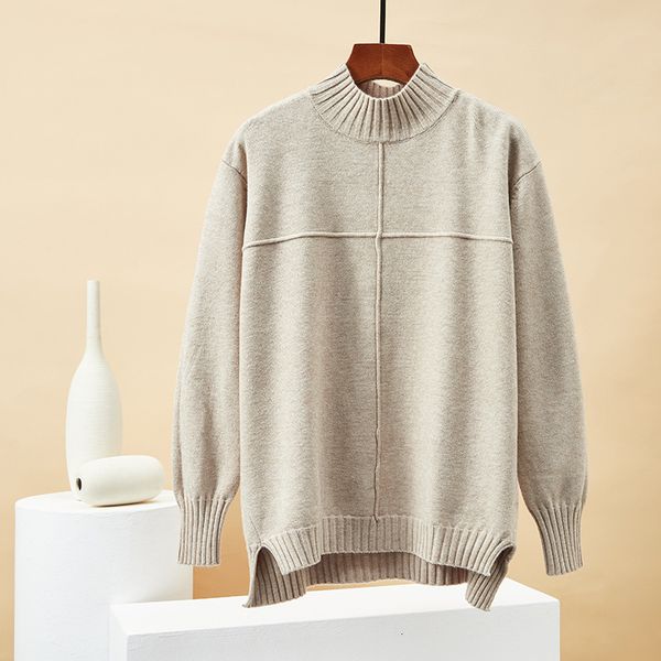 2021 new chic casual oversize spring autumn basic o-neck sweater women soft solid loose pullovers girl jumper 2rsi, White;black
2021 new chic casual oversize spring autumn basic o-neck sweater women soft solid loose pullovers girl jumper 2rsi, White;black