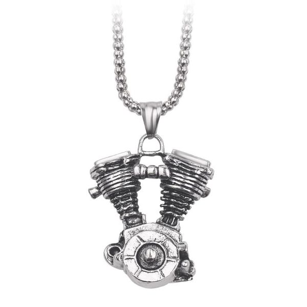 wholesale men's motorcycle engine pendants necklaces punk gothic necklace men's vintage hip hop friends gifts choker jewelry, Silver
wholesale men's motorcycle engine pendants necklaces punk gothic necklace men's vintage hip hop friends gifts choker jewelry, Silver