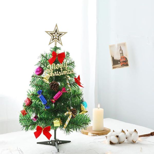 christmas decorations 50cm pvc mini tree with decoration accessories + xmas light string year1
christmas decorations 50cm pvc mini tree with decoration accessories + xmas light string year1