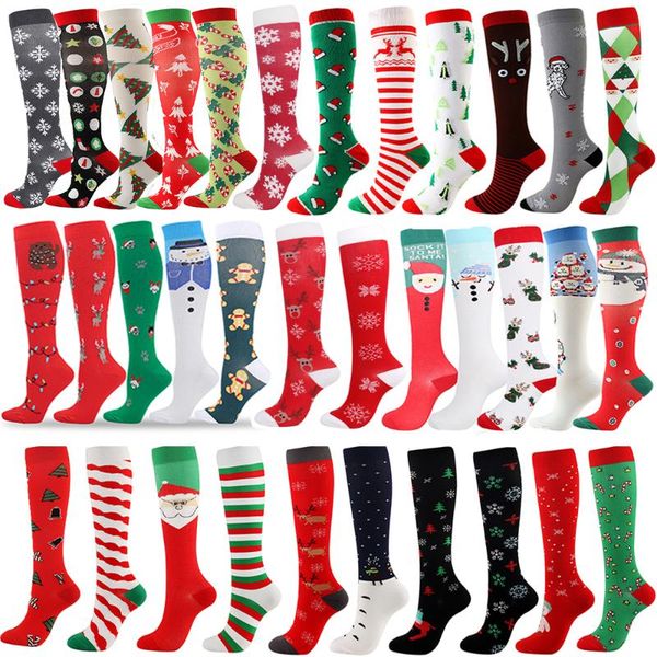 men's socks 39 styles colorful christmas compression men women ins cute elk snowman happy funny relieve pain nursing, Black
men's socks 39 styles colorful christmas compression men women ins cute elk snowman happy funny relieve pain nursing, Black