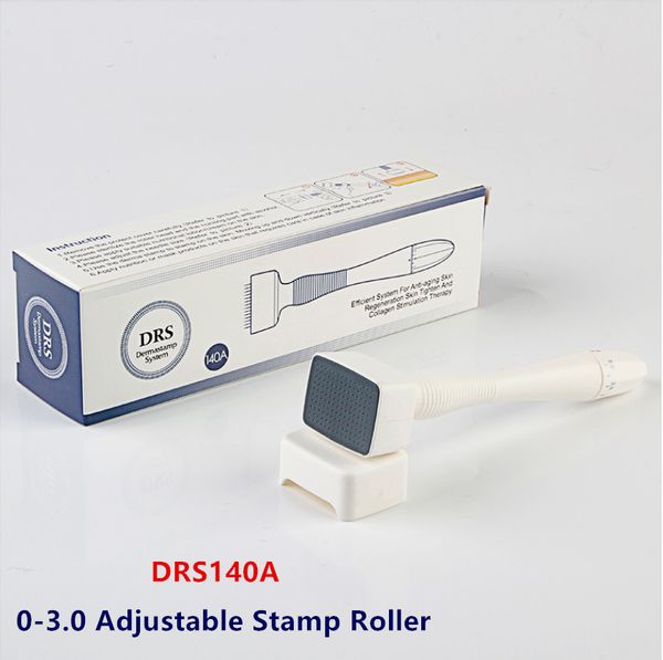 new 0~3 mm adjustable length drs 140a derma roller stamp microneedle skin care hair loss micro needle therapy tattoo tools
new 0~3 mm adjustable length drs 140a derma roller stamp microneedle skin care hair loss micro needle therapy tattoo tools