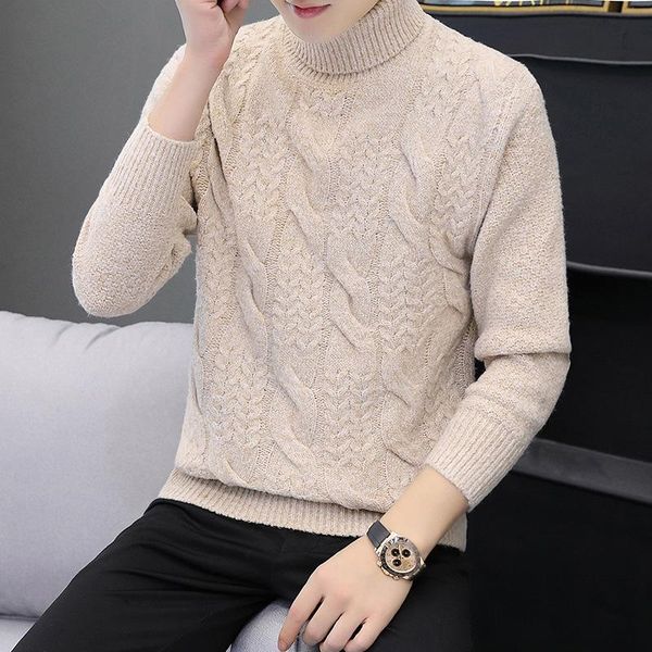 2020 winter new men's sweaters korean version of the trend of casual pullover sweaters youth bottoming shirts for men, White;black
2020 winter new men's sweaters korean version of the trend of casual pullover sweaters youth bottoming shirts for men, White;black