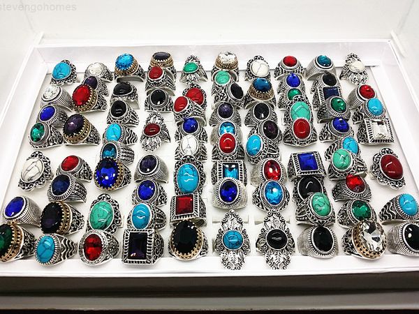 styles lots assorted mix wholesale women's men's bulk antique silver vintage turquoise stone rings brand new, Golden;silver
styles lots assorted mix wholesale women's men's bulk antique silver vintage turquoise stone rings brand new, Golden;silver