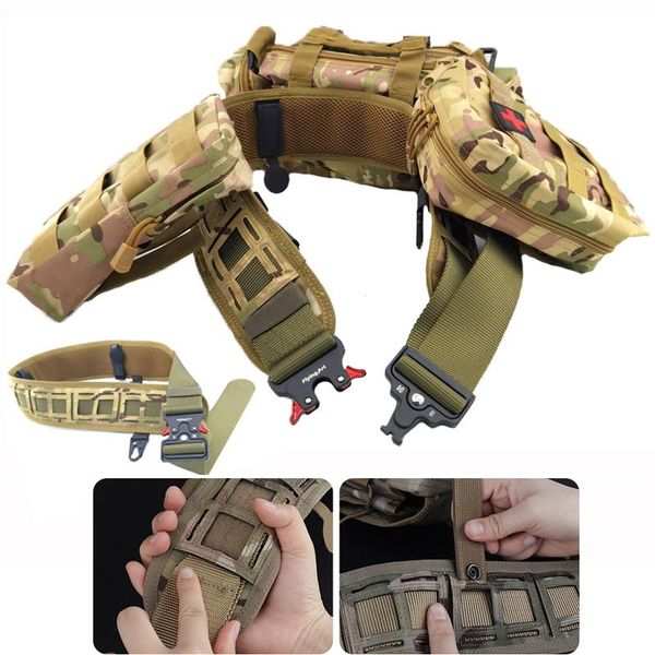 армия molle боевой пояс регулируемый нейлоновый обучение waistband выпуска тактические пояса мужчины открытый охота рабочая сумка carrier, Black;gray
армия molle боевой пояс регулируемый нейлоновый обучение waistband выпуска тактические пояса мужчины открытый охота рабочая сумка carrier, Black;gray