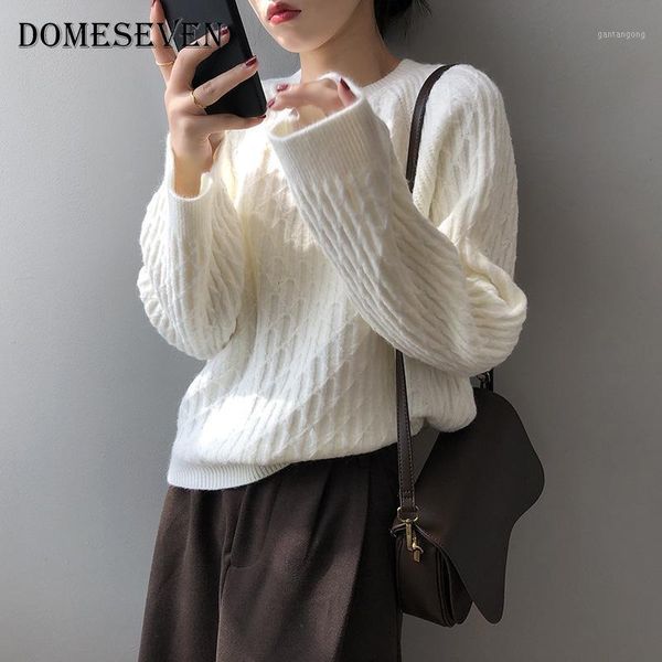 2020 autumn winter cashmere basic warm sweater velvet pullovers women female fur thick o-neck sweater knit jumpers, White;black
2020 autumn winter cashmere basic warm sweater velvet pullovers women female fur thick o-neck sweater knit jumpers, White;black
