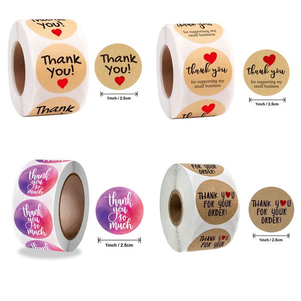 19 styles gift sealing stickers 500pcs 2.5cm thank you for your order stickers festival birthday party decorations label
19 styles gift sealing stickers 500pcs 2.5cm thank you for your order stickers festival birthday party decorations label