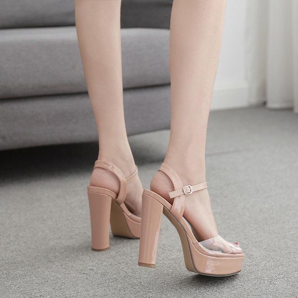 high heel sandal for women espadrilles platform large size buckle strap suit female beige summer shoes high-heeled lacquered big, Black
high heel sandal for women espadrilles platform large size buckle strap suit female beige summer shoes high-heeled lacquered big, Black
