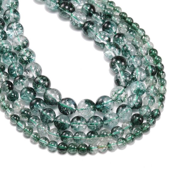 1strand lot 6 8 10 12 mm natural green crystal stone beads green ghost crack phantom loose beads for jewelry making diy h wmtwzr
1strand lot 6 8 10 12 mm natural green crystal stone beads green ghost crack phantom loose beads for jewelry making diy h wmtwzr