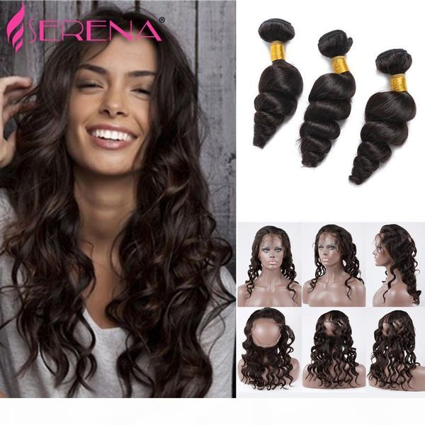 pre plucked 360 lace frontal with bundle 7a loose wave lace frontal closure with bundles brazilian virgin hair with closure, Black;brown
pre plucked 360 lace frontal with bundle 7a loose wave lace frontal closure with bundles brazilian virgin hair with closure, Black;brown