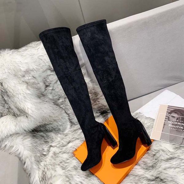 2021 sell well fashion women knee boots genuine leather high-heel boots letters round head middle boot for cowboy booties home011 01, Black
2021 sell well fashion women knee boots genuine leather high-heel boots letters round head middle boot for cowboy booties home011 01, Black