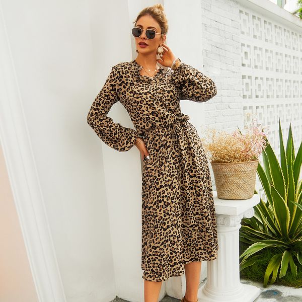 spring and summer womens 2021 new leopard print long sleeve mid-length dress one piece dropshipping, Black;gray
spring and summer womens 2021 new leopard print long sleeve mid-length dress one piece dropshipping, Black;gray