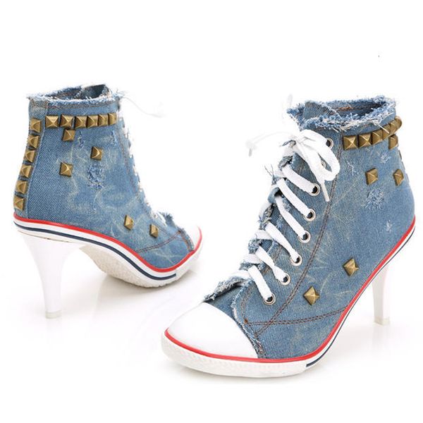 denim canvas high heels high heels rivet tide canvas shoes fashion atmosphere 2019 new trend xxx-001, Black
denim canvas high heels high heels rivet tide canvas shoes fashion atmosphere 2019 new trend xxx-001, Black