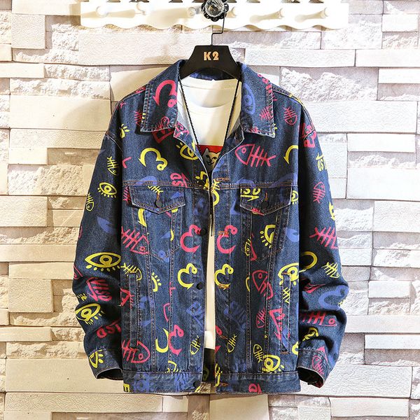 2021 Spring Autumn New Jeans to Impression Lapel Denim Male Jacket Hip-hop Street Clothes 5xl Tcu4, Black;brown
2021 Spring Autumn New Jeans to Impression Lapel Denim Male Jacket Hip-hop Street Clothes 5xl Tcu4, Black;brown