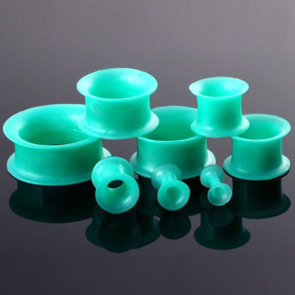 modrsa 1pair flexible sile ear plugs and tunnels green thin flesh ear gauges piercing stretcher expanders body jewelry q wmtpko, Silver
modrsa 1pair flexible sile ear plugs and tunnels green thin flesh ear gauges piercing stretcher expanders body jewelry q wmtpko, Silver