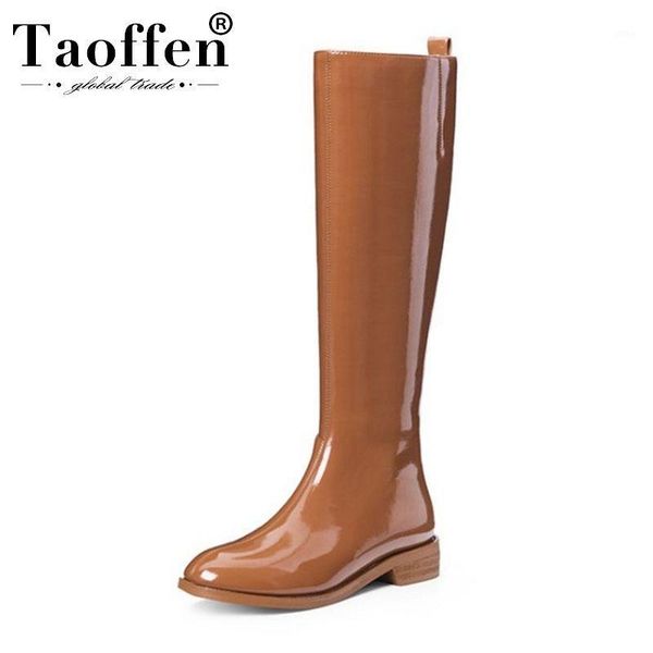 boots taoffen 2021 fashion women knee simple office daily flats zipper lady motorcycle size 34-391, Black
boots taoffen 2021 fashion women knee simple office daily flats zipper lady motorcycle size 34-391, Black