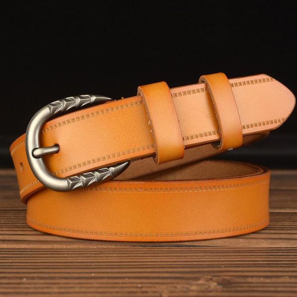 fashion belts for women factory direct sales new pure cowhide decoration european and american cintura donna for jeans red belt, Black;brown
fashion belts for women factory direct sales new pure cowhide decoration european and american cintura donna for jeans red belt, Black;brown