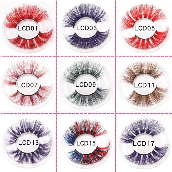 false eyelashes cibo 3d 5d colored natural real long mink fluffy style eye lash extension makeup cosplay colorful eyelash 25mm
false eyelashes cibo 3d 5d colored natural real long mink fluffy style eye lash extension makeup cosplay colorful eyelash 25mm
