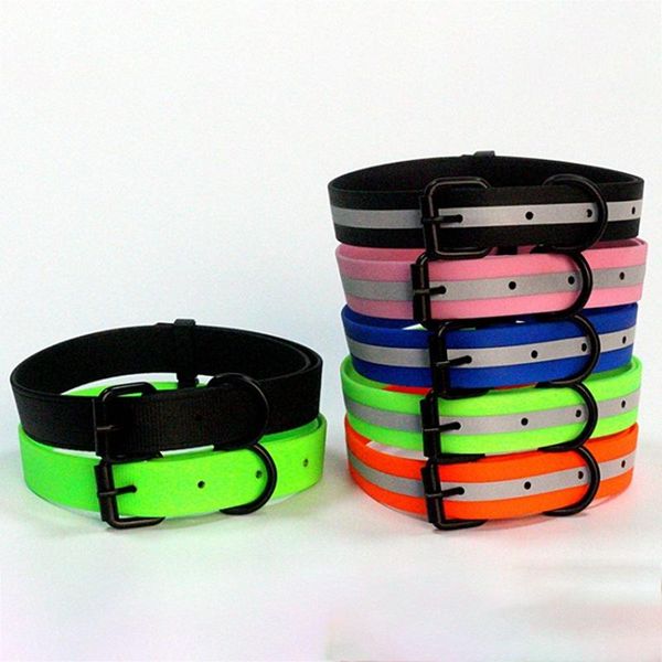 dog collars & leashes pet waterproof reflective embossing adjustable silicone collar luminescent necklace night safety pets supplies
dog collars & leashes pet waterproof reflective embossing adjustable silicone collar luminescent necklace night safety pets supplies