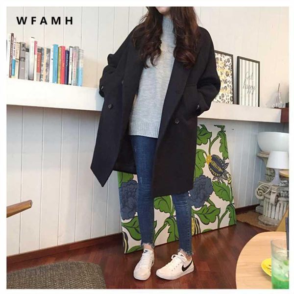 woolen coat female coat in the long section 2020 new popular hepburn style korean autumn and winter woolen thickened students1, Black
woolen coat female coat in the long section 2020 new popular hepburn style korean autumn and winter woolen thickened students1, Black