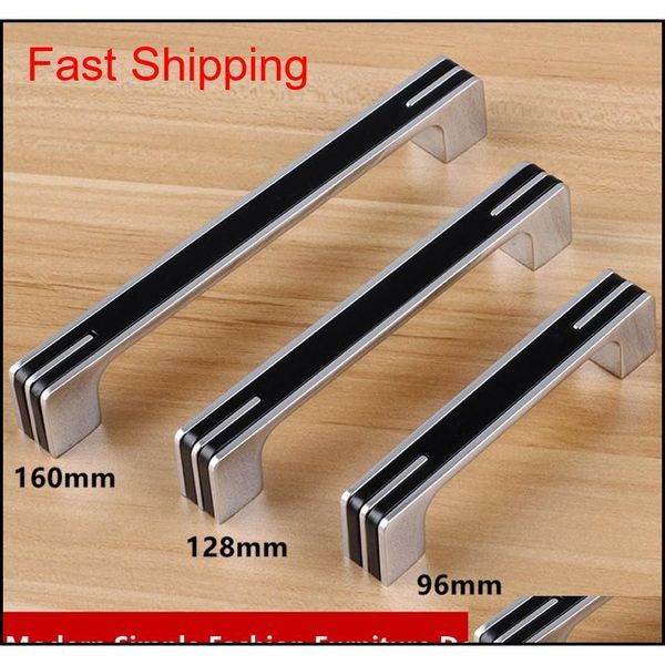 96 128 160mm modern simple fashion furniture decoration handles silver black kitchen cabinet dresser wardrobe qylpor sports2010
96 128 160mm modern simple fashion furniture decoration handles silver black kitchen cabinet dresser wardrobe qylpor sports2010
