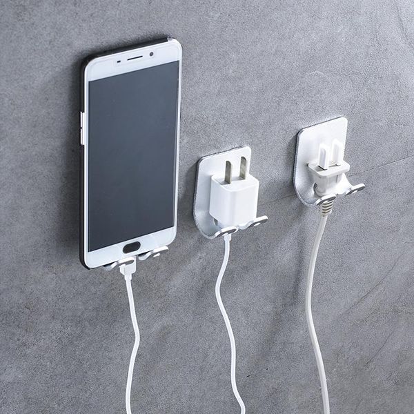 hooks & rails self-adhesive home office wall adhesive space aluminum plug socket holder hanger storage hook power 3 colors
hooks & rails self-adhesive home office wall adhesive space aluminum plug socket holder hanger storage hook power 3 colors