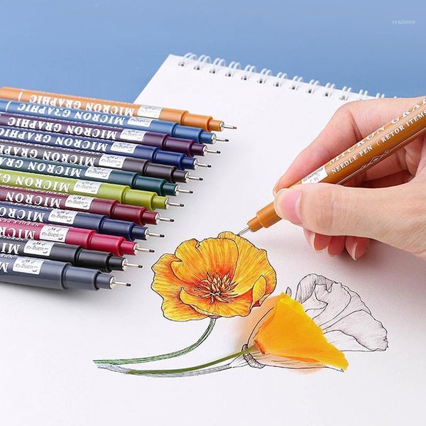 12pcs /set vintage / fluorescent color 0.5mm art drawing out line pen marker pen1, Black;red
12pcs /set vintage / fluorescent color 0.5mm art drawing out line pen marker pen1, Black;red