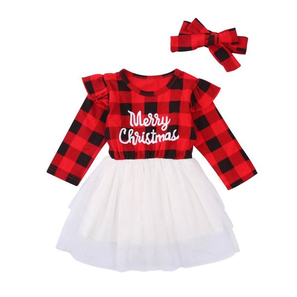 2020 new baby girl christmas clothes long sleeve tulle tutu yarn dress red plaid dress hairband kids christmas princess outfits, Red;yellow
2020 new baby girl christmas clothes long sleeve tulle tutu yarn dress red plaid dress hairband kids christmas princess outfits, Red;yellow
