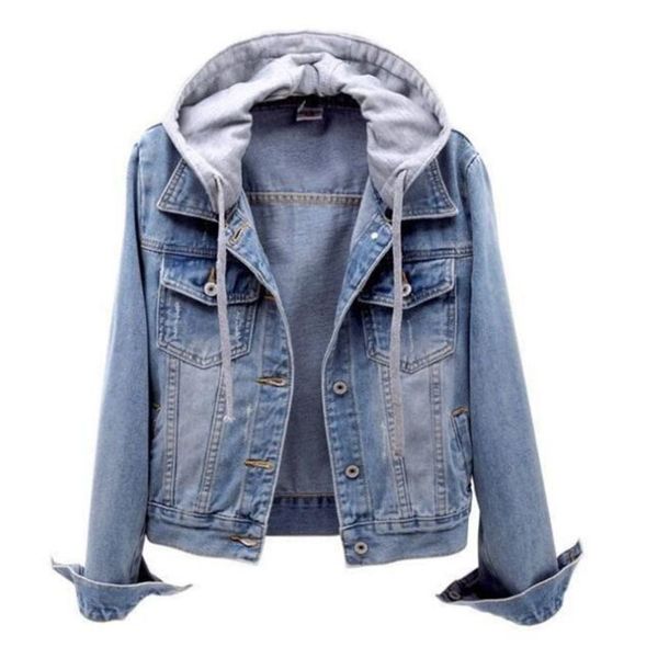 2021 new women jeans short fashion jackets denim sleeve single hoodie breasted fine winter ladies jacket s1vb, Black;brown
2021 new women jeans short fashion jackets denim sleeve single hoodie breasted fine winter ladies jacket s1vb, Black;brown