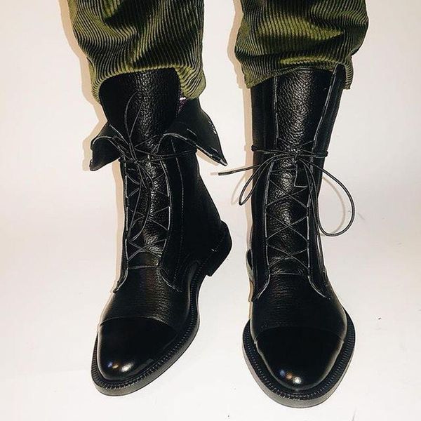 women ankle boots ladies chaussure gladiator booties winter autumn warm lace up knight shoes woman zapatos mujer sapato h285, Black
women ankle boots ladies chaussure gladiator booties winter autumn warm lace up knight shoes woman zapatos mujer sapato h285, Black
