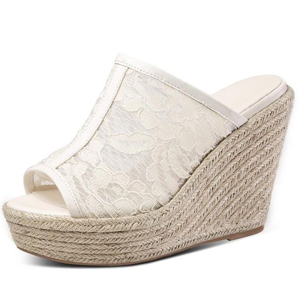 women's genuine leather bordered lace breathable summer wedge platform sandals open toe bohemia style thick sole heels shoe, Black
women's genuine leather bordered lace breathable summer wedge platform sandals open toe bohemia style thick sole heels shoe, Black