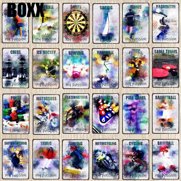 sports passion signs plaque metal vintage wall bar home art retro restaurant decor 30x20cm
sports passion signs plaque metal vintage wall bar home art retro restaurant decor 30x20cm