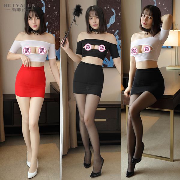 sao transparent pajamas passion underwear tight dew temptation bed tease small skirt hot, Red;black
sao transparent pajamas passion underwear tight dew temptation bed tease small skirt hot, Red;black