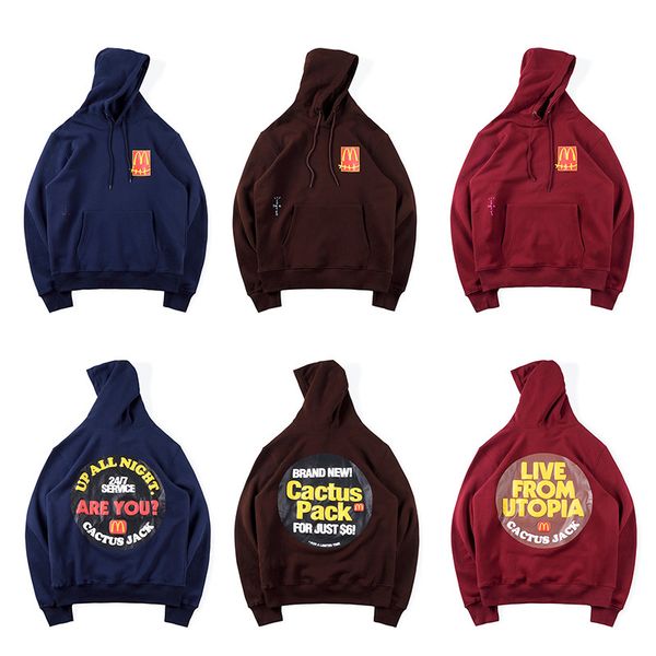 20ss ins hip hop stars cactus pack fast food restaurant collaborate puff print skateboard hooded sweatshirt men women hoodie, Black
20ss ins hip hop stars cactus pack fast food restaurant collaborate puff print skateboard hooded sweatshirt men women hoodie, Black