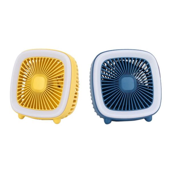 2 set usb desk fan, 3 speed personal small desktable quiet with soft night light fan for home office, yellow & blue
2 set usb desk fan, 3 speed personal small desktable quiet with soft night light fan for home office, yellow & blue