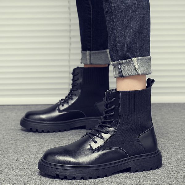 designer men england casual ankles platform shoes leather black bottina boots with manly botines i3y9
designer men england casual ankles platform shoes leather black bottina boots with manly botines i3y9