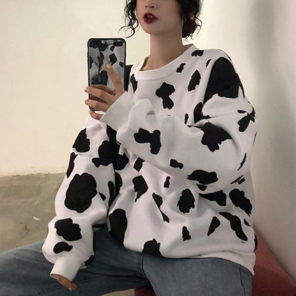kawaii japanese autumn female loose long sleeve hoodies sweatshirts cow milk printed hoodie fashion women casual sweatshirt, White
kawaii japanese autumn female loose long sleeve hoodies sweatshirts cow milk printed hoodie fashion women casual sweatshirt, White