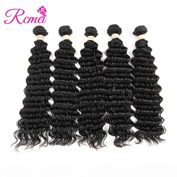 rcmei 5 bundles deep wave brazilian hair weave bundle deals 100% human hair 8-30 inch hair bundles natural color, Black
rcmei 5 bundles deep wave brazilian hair weave bundle deals 100% human hair 8-30 inch hair bundles natural color, Black