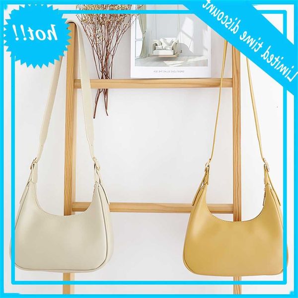 simple solid color club french minority fashion temperament armpit versatile one shoulder messenger bag
simple solid color club french minority fashion temperament armpit versatile one shoulder messenger bag