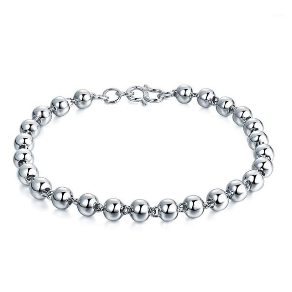 16.5 cm wholesale bracelet bead jewelry simple tennis bracelet silver jewelry s925 sterling silver round bead lady hand chain1, Golden;silver
16.5 cm wholesale bracelet bead jewelry simple tennis bracelet silver jewelry s925 sterling silver round bead lady hand chain1, Golden;silver