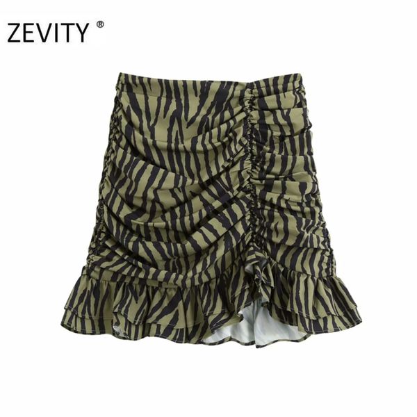 zevity new women animal pattern print pleated asymmetrical skirt faldas mujer female back zipper chic hem ruffles skirts qun693 q1209, Black
zevity new women animal pattern print pleated asymmetrical skirt faldas mujer female back zipper chic hem ruffles skirts qun693 q1209, Black