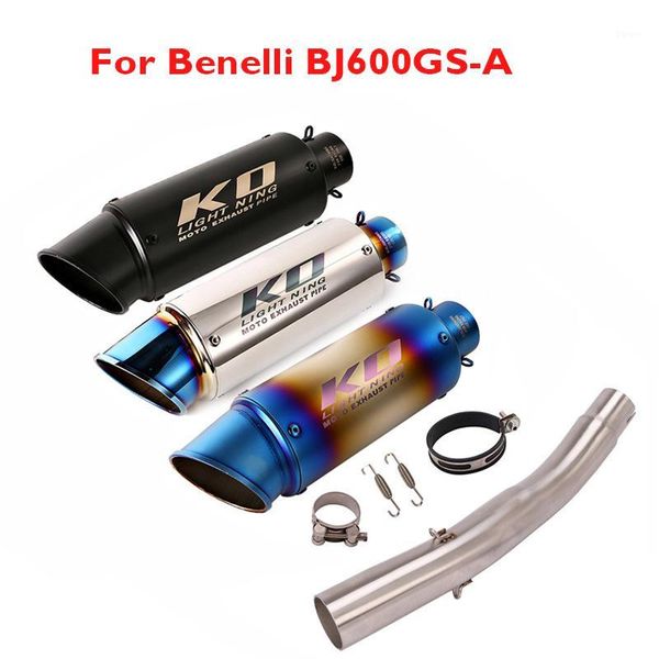 motorcycle exhaust system for benelli bj600gs-a tip escape muffler middle mid link tube connection1
motorcycle exhaust system for benelli bj600gs-a tip escape muffler middle mid link tube connection1