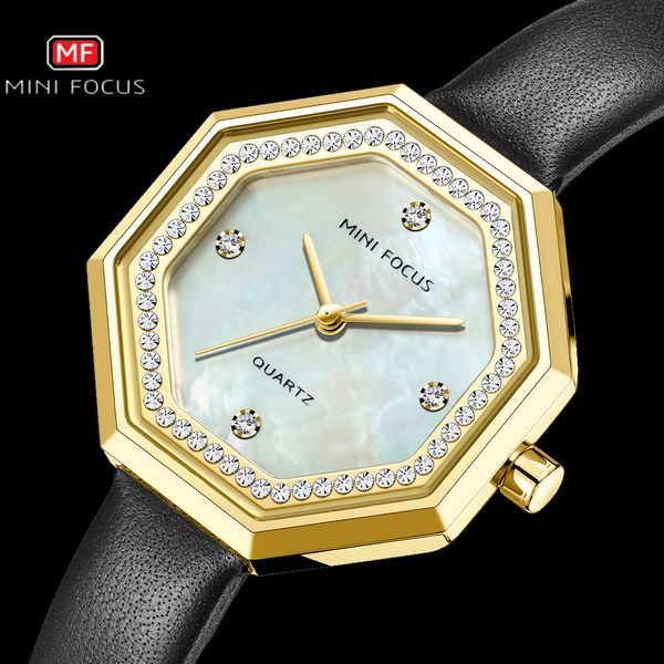 minifocus luxury diamond women watches brand quartz analog clock leather strap elegant lady watch relogio feminino, Slivery;brown
minifocus luxury diamond women watches brand quartz analog clock leather strap elegant lady watch relogio feminino, Slivery;brown