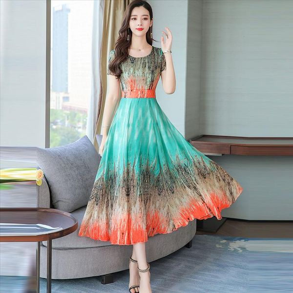 boho dress women o neck short sleeve long floral print slim a line party dresses casual loose beach dresses ladies elegant dress, Black;gray
boho dress women o neck short sleeve long floral print slim a line party dresses casual loose beach dresses ladies elegant dress, Black;gray